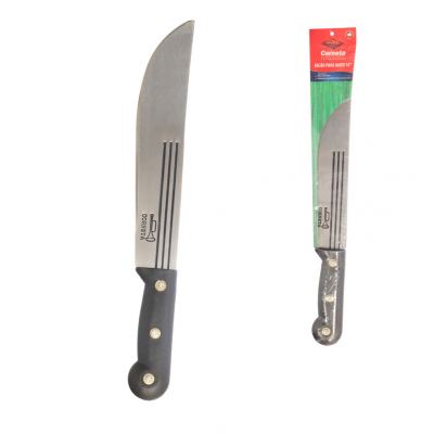 FACAO PARA MATO EMBALADO COM CABO PRETO 10"