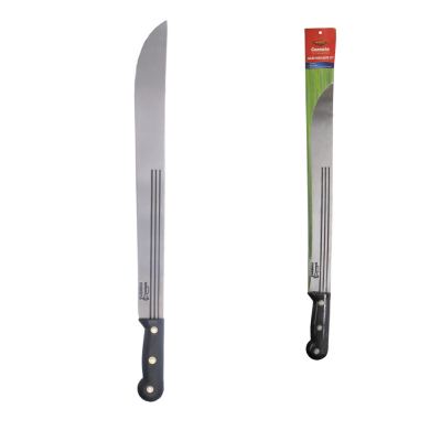 FACAO PARA MATO EMBALADO COM CABO PRETO 18"