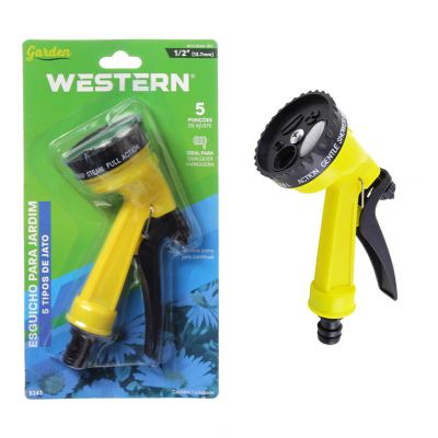 ESGUICHO PARA JARDIM 5 JATOS ENGATE 1/2"