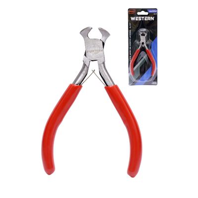 ALICATE MINI DE CORTE LATERAL LARANJA 4,5"