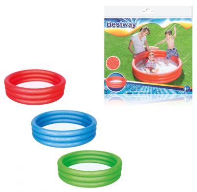 PISCINA INFLAVEL 3 ANEIS 140 LITROS