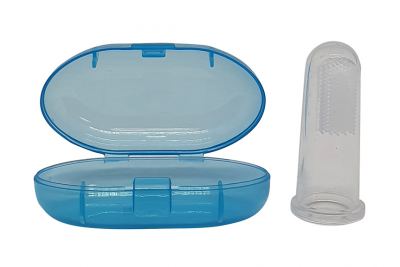 MASSAGEADOR DE GENGIVA COM ESTOJO AZUL