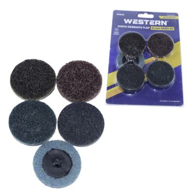 MINI DISCO PARA DESBASTE FLAP 51MM GRAO 40