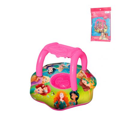 BOIA INFLAVEL CIRCULAR COM FRALDA E COBERTURA PRINCESAS 56CM
