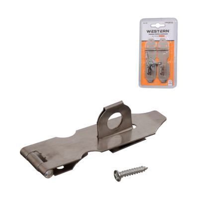 TRINCO PORTA CADEADO 74 X 24MM - 2 PECAS