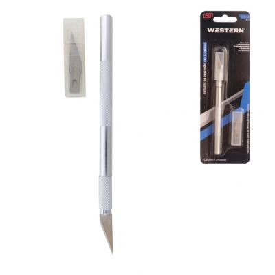 ESTILETE DE PRECISAO 6 PONTAS 16CM