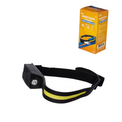 LANTERNA PARA CABECA 2 LEDS 22CM