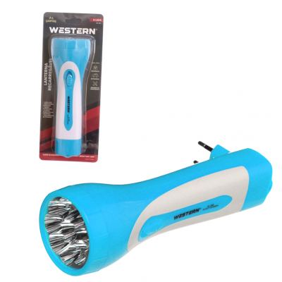 LANTERNA RECARREG CURTA 9LEDS
