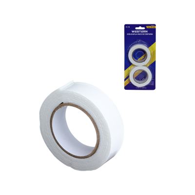 FITA DUPLA FACE 1MX18MM 2 PECAS