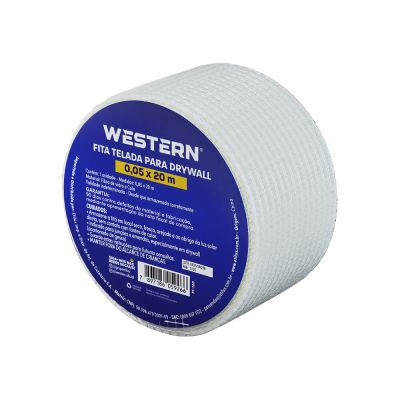 FITA TELADA PARA DRYWALL 0,05 X 20 M