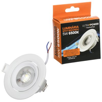 LUMINARIA SPOT REDONDO 5W 6500K