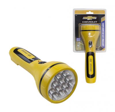 LANTERNA RECARREGAVEL BIVOLT 12 LEDS
