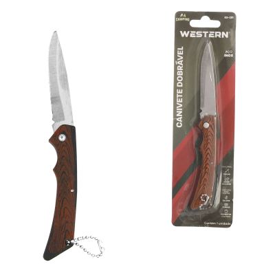 CANIVETE DOBRAVEL CABO MADEIRA 16,5CM