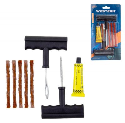 KIT PARA REPARO DE PNEU SEM CAMARA 8 PECAS