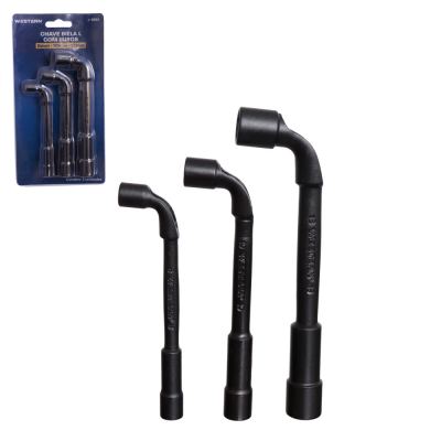 CHAVE BIELA L COM FURO 3PCS