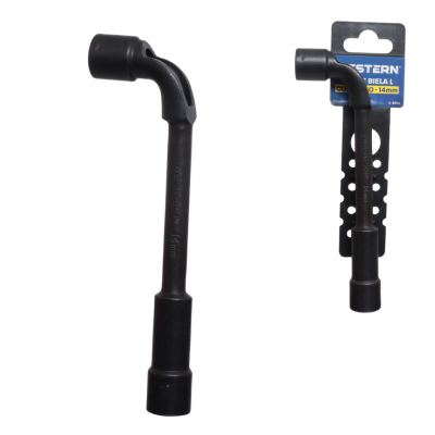 CHAVE BIELA L COM FURO 14MM