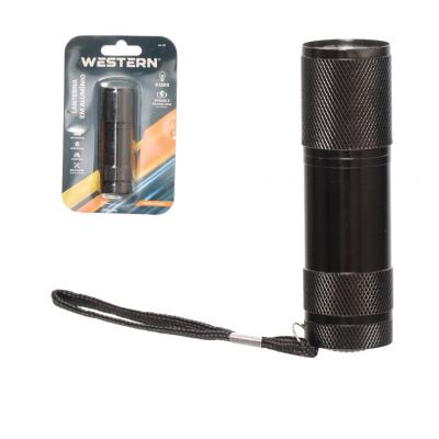 LANTERNA ALUMINIO 9 LEDS