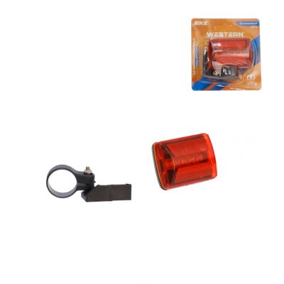 LUZ DE SEGURANCA PARA BICICLETA 5 LEDS TRASEIRA
