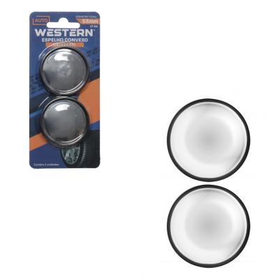 JOGO COM 2 ESPELHOS CONVEXOS REDONDOS