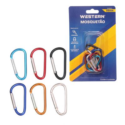 MOSQUETOES 38MM 6 PECAS