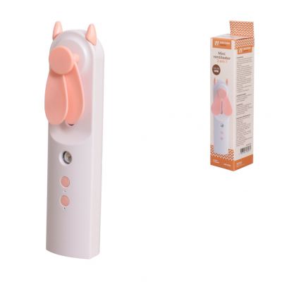MINI VENTILADOR PULVERIZADOR UMIDIFICADOR 2 EM 1 USB -   HOME