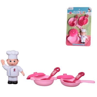 KIT COZINHEIRO LITTLE CHEF 8 PECAS -  