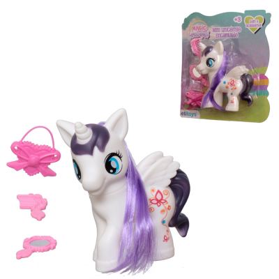 MINI UNICORNIO ENCANTADO 3 PECAS