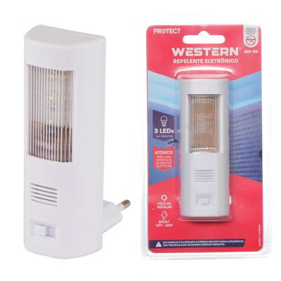 REPELENTE ELETRONICO PARA MOSQUITO COM LUZ NOTURNA BIVOLT