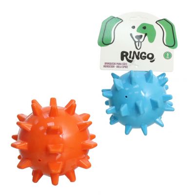 BRINQUEDO PARA CAES MORDEDOR BOLA 9CM