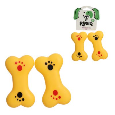 BRINQUEDO CAO OSSO 2 PECAS