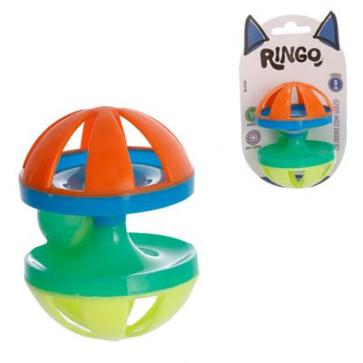 BRINQUEDO PARA GATO CILINDRO COM GUIZO 9CM