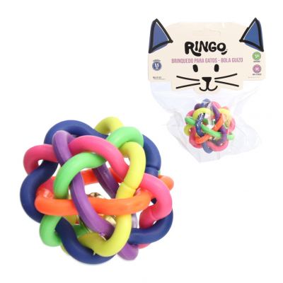 BRINQUEDO PARA GATOS BOLA GUIZO 5,5CM
