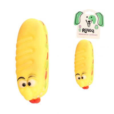 BRINQUEDO PARA CACHORRO CACHORRO QUENTE 17CM -  