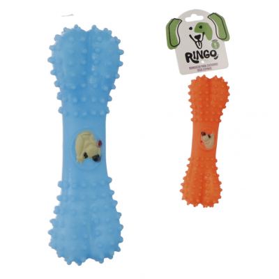 BRINQUEDO PARA CACHORRO OSSO COM ESPINHO 15CM -  