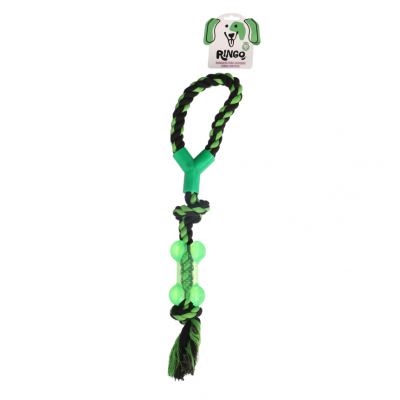 BRINQUEDO PARA CACHORRO CORDA COM OSSO 38,5CM