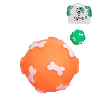 BRINQUEDO PARA CACHORRO BOLA OSSO 6CM