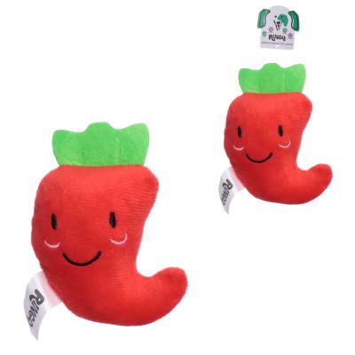 BRINQUEDO PARA CAES DE PELUCIA VEGETAIS 
