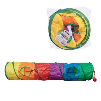 TUNEL LABIRINTO PARA CAES E GATOS 115CM