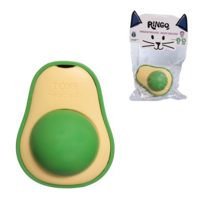 BRINQUEDO PARA GATOS DE ABACATE COM CATNIP