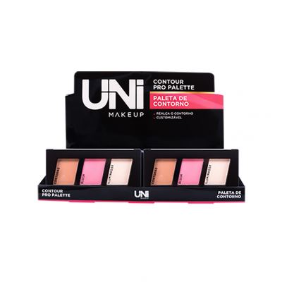 PALETA DE CONTORNO BLUSH E ILUMINADOR