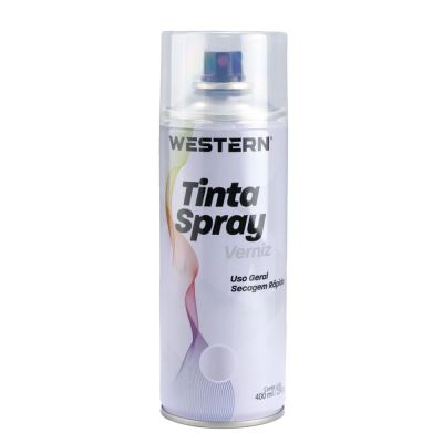 TINTA SPRAY USO GERAL VERNIZ 400ML