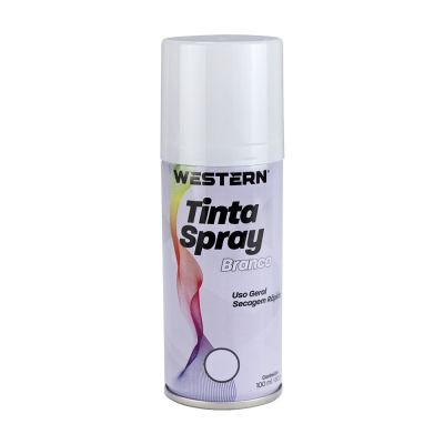 TINTA SPRAY USO GERAL BRILHO BRANCO 100ML