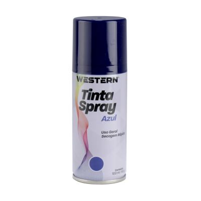 TINTA SPRAY USO GERAL BRILHO AZUL ESCURO 100ML
