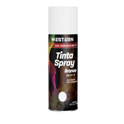 TINTA SPRAY ALTA TEMPERATURA BRANCA 400ML
