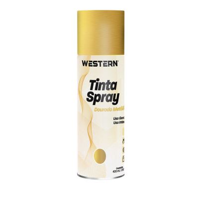 TINTA SPRAY USO GERAL METALICO DOURADO 400ML