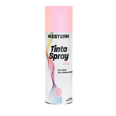 TINTA SPRAY USO GERAL BRILHO ROSA 400ML