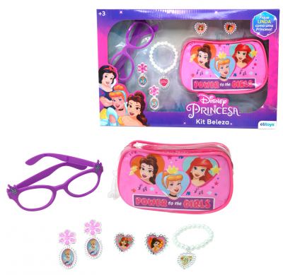 KIT BELEZA PRINCESAS 7 PECAS