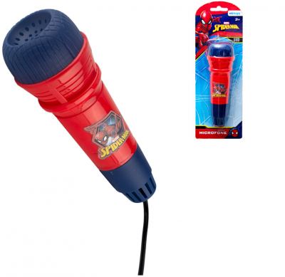 MICROFONE PEQUENO ECO SPIDERMAN