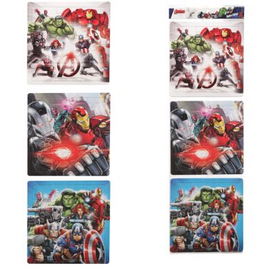 QUEBRA CABECA KIT COM 3 AVENGERS