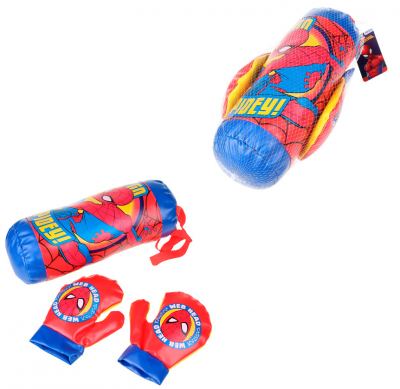 KIT BOXE SPIDERMAN 3 PECAS